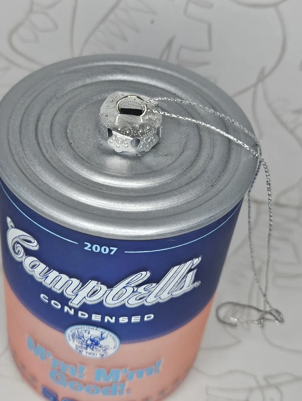 2007 Campbell 's Soup M'm! M'm! Good Christmas Ornament Collector's Edition